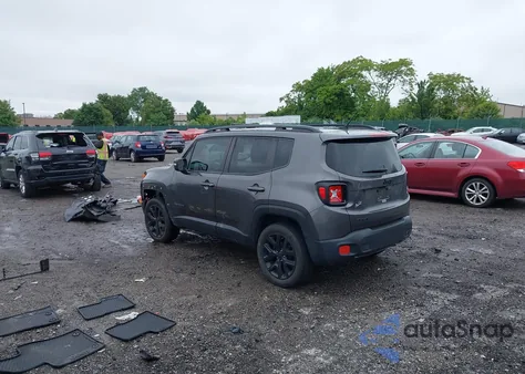 2017 Jeep Renegade Altitude 4X4 from USA, damaged, VIN ZACCJBBBXHPG62243